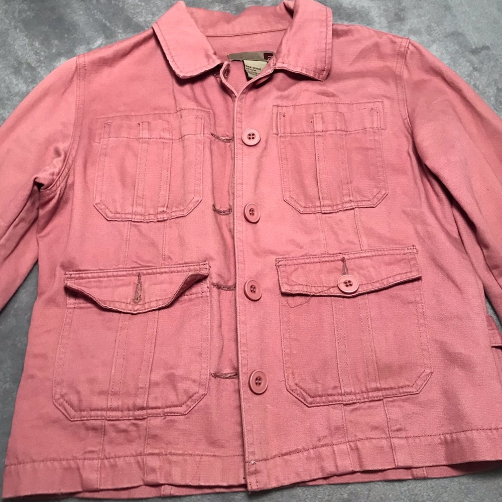 Pretty in Pink Jean Jacket